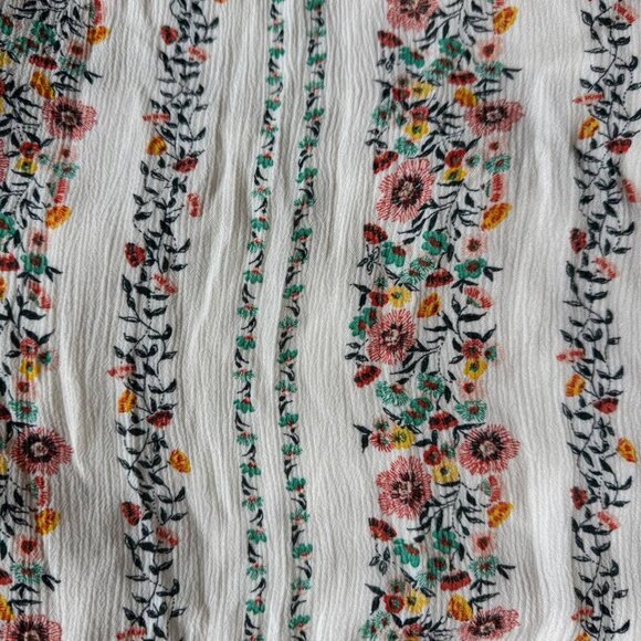 Old Navy Floral White Midi Sundress Size S TALL - Picture 6 of 6